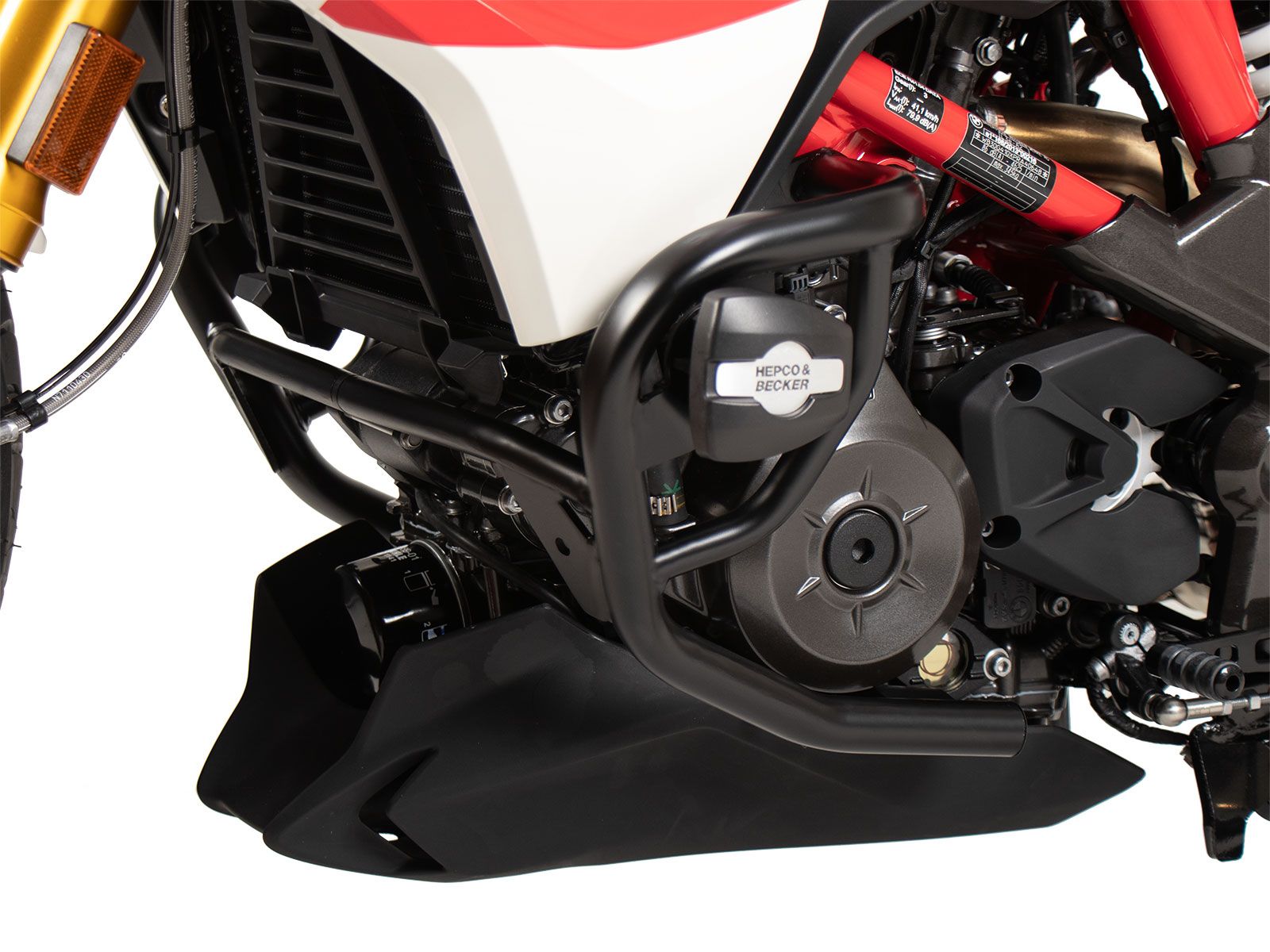 Motorbeschermkap incl. beschermpad zwart voor BMW G 310 R (16-) Hepco & Becker
