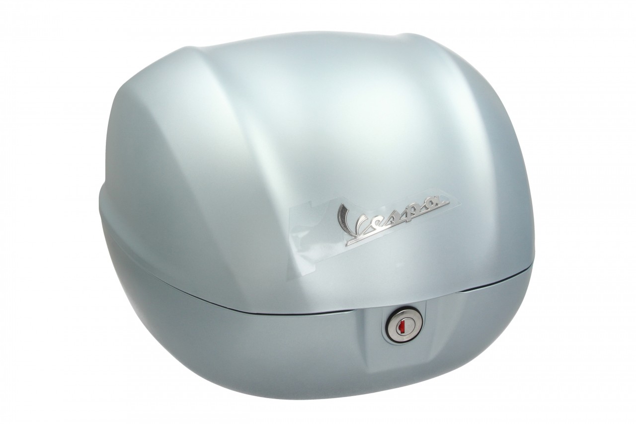 Originele Topcase 32 l. voor Vespa Primavera / GTS Grijs Blauw Mat (G02)