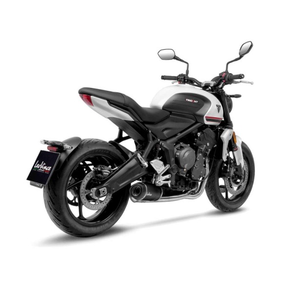 LeoVince compleet systeem LV One Evo voor Triumph Trident 660, carbon, E-approval