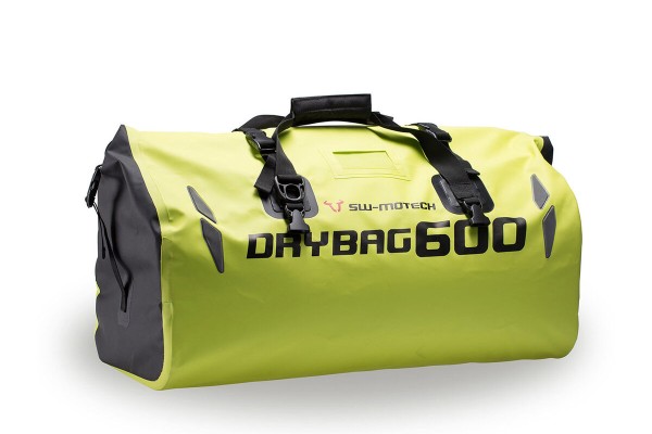 Drybag 600 achtertas voor Moto Guzzi V100 Mandello /S, signaalgeel - SW Motech
