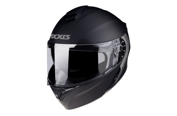 Axxis opklapbare helm, Storm SV Solid, mat zwart