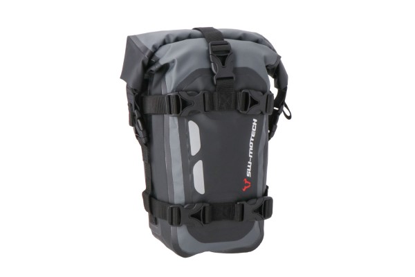 Drybag 80 achtertas voor Moto Guzzi V9 Roamer /Bobber (15-18), zwart/grijs - SW Motech