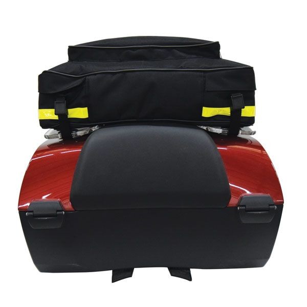 Achtertas voor bagagerek voor topkoffer BMW K 1600 GTL /R 1250 RT /R 1200 RT, Cordura nylon, zwart
