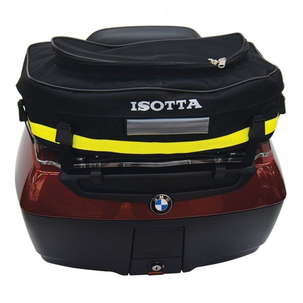 Achtertas voor bagagerek voor topkoffer BMW K 1600 GTL (10-), Cordura nylon, zwart