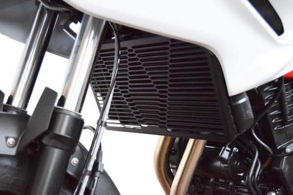 Radiateurbeschermer voor BMW F 700 GS (12-18), aluminium, zwart