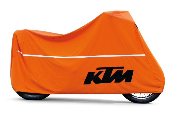 KTM indoor motorfiets worp