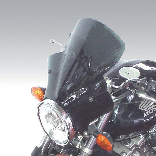 Windscherm Double Bubble - hoogte 425 mm voor Honda CB 600 F Hornet (2002), licht getint