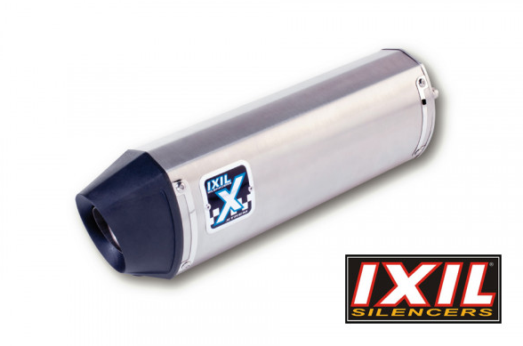 IXIL roestvrij stalen demper HEXOVAL XTREM Evolution voor Kawasaki ZRX 1100 (Bj.96-00)