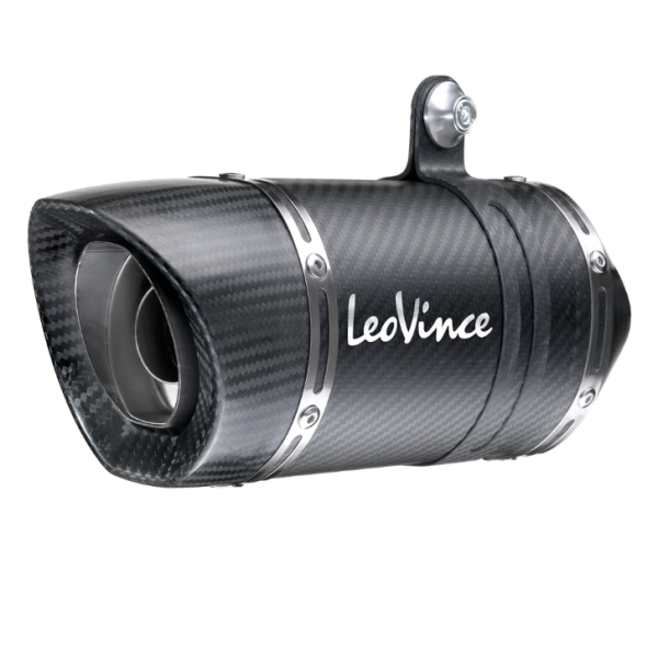 LeoVince uitlaatsysteem LV Pro, carbon, slip-on voor Yamaha MT-03 / YZF-R3