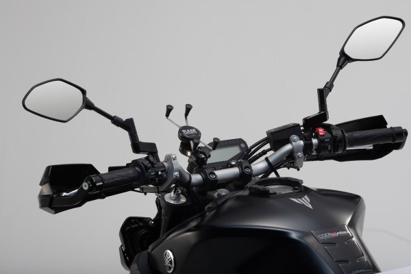 Navigatiebevestigingsset X-Grip voor grote smartphones voor Yamaha MXT 850 Niken /GT - SW Motech